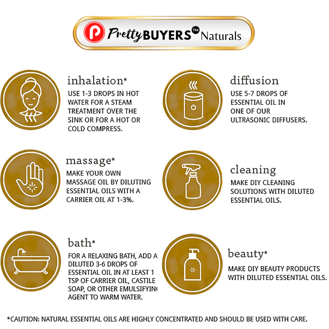 PrettyBUYERS Natural Cinnamon Essential Oil | 100% Pure & Organic | 15ML (Pack Of 1)