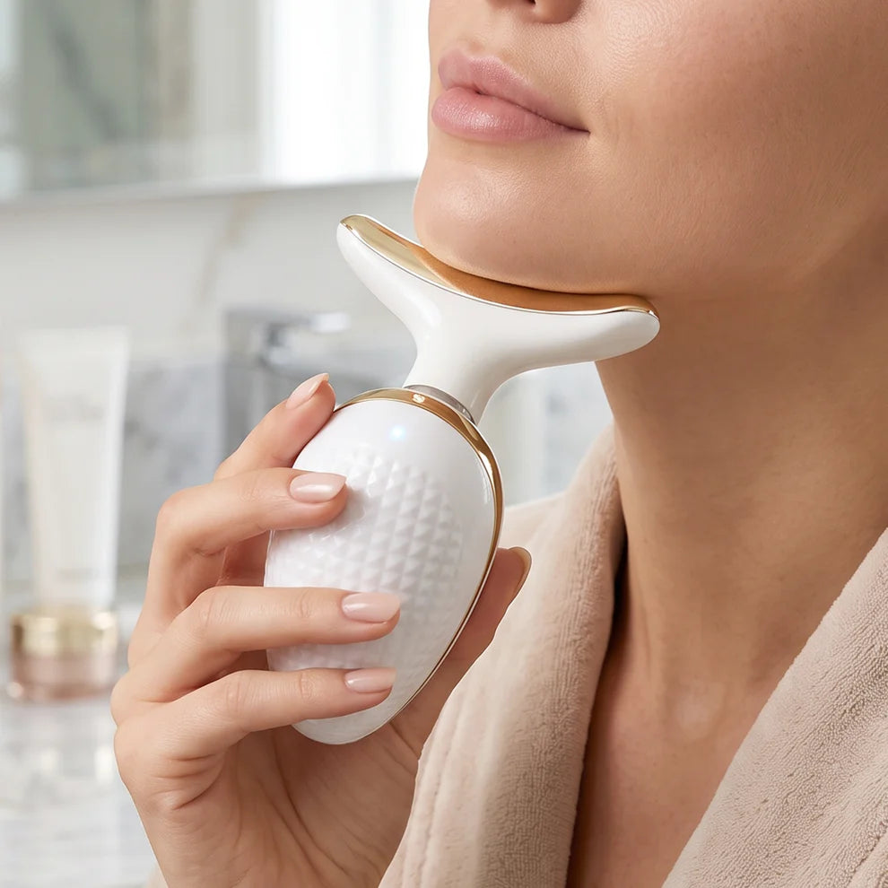 Pretty Buyers Electric Neck and Face Massager Lifting Firming Skin Care Beauty