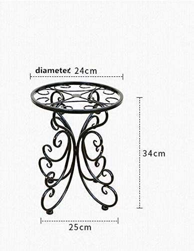 Bhulife Flower Pot Stand for Balcony Living Room Outdoor Indoor Plants Plant Holder for Home Decor