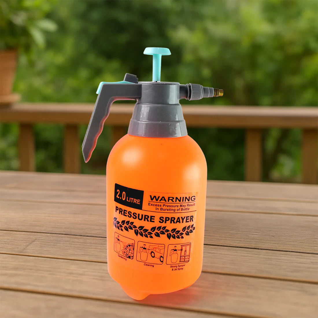 Garden Pressure Sprayer – 2L Handheld Pump