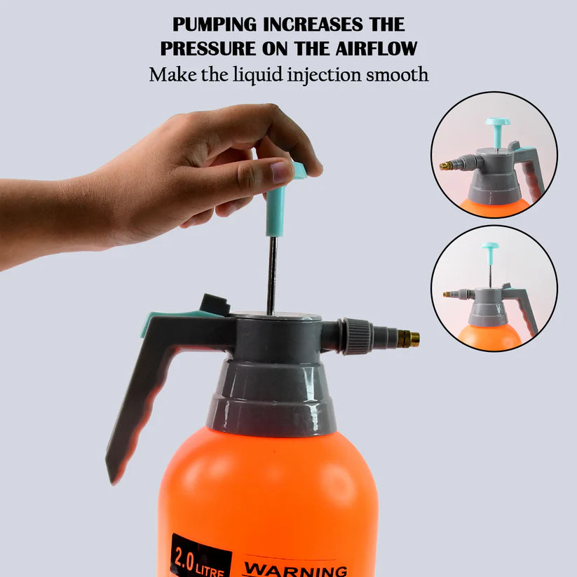 Garden Pressure Sprayer – 2L Handheld Pump