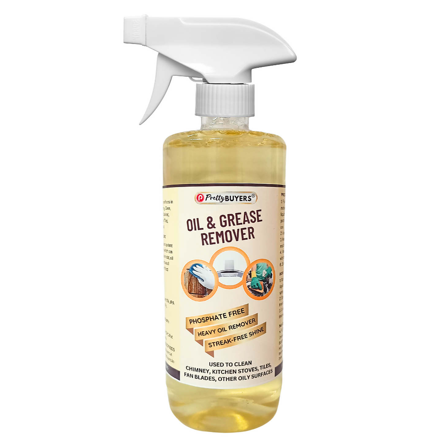 Pretty Buyers Kitchen Oil and Grease Cleaning Spray 500ml