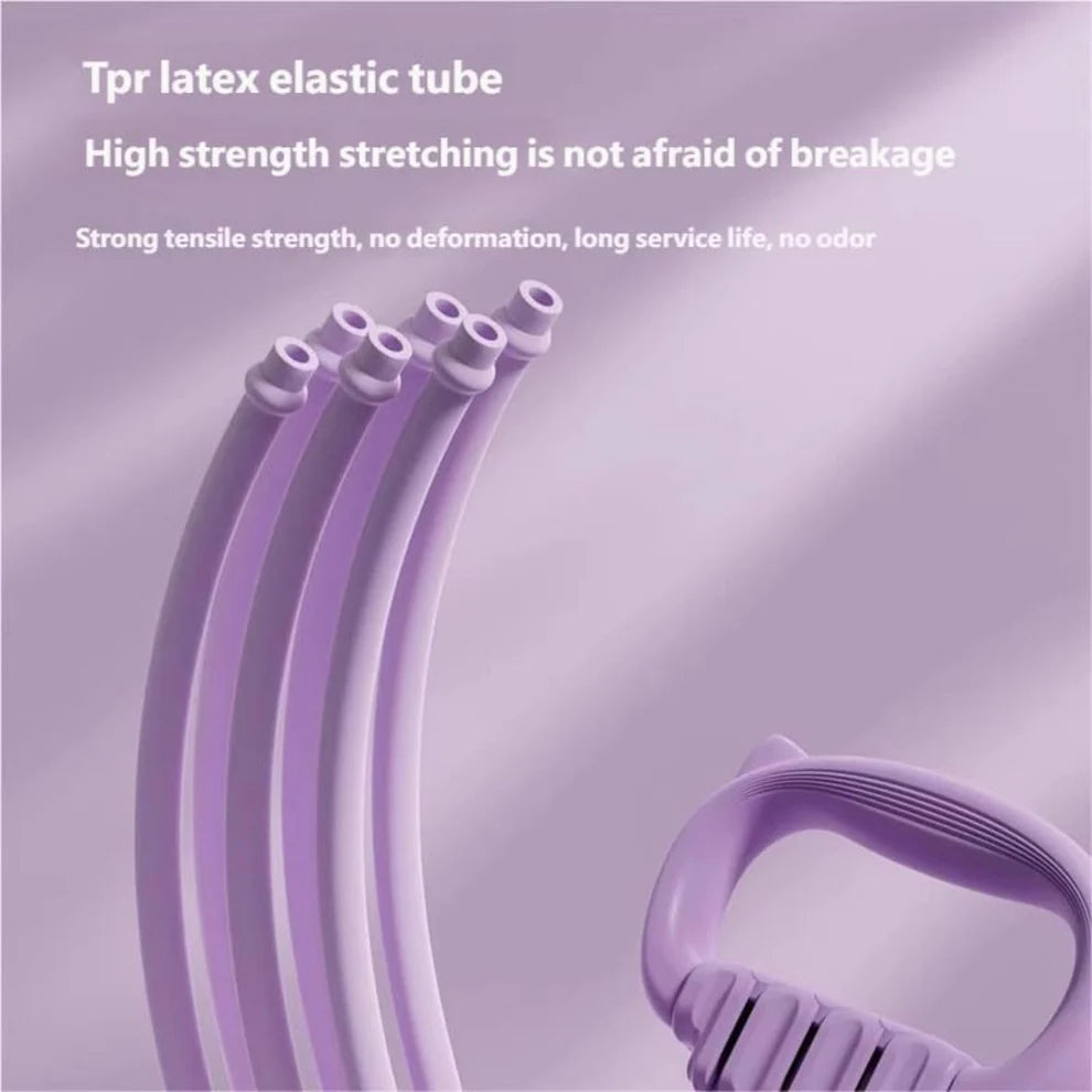 Pretty Buyers Multifunctional Chest Expander Puller 3 Tube Resistance Band for Home Gym (1 Pc)