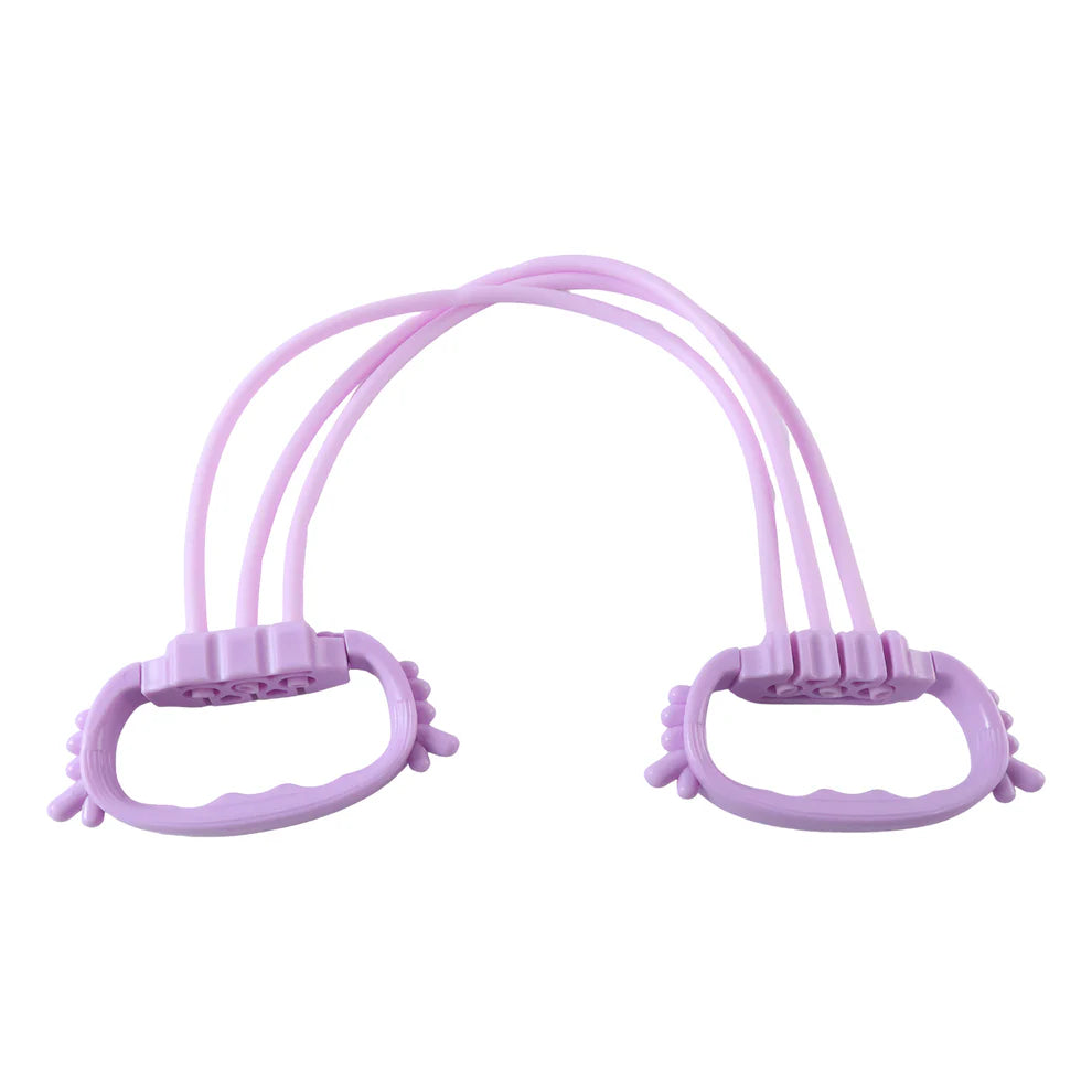 Pretty Buyers Multifunctional Chest Expander Puller 3 Tube Resistance Band for Home Gym (1 Pc)