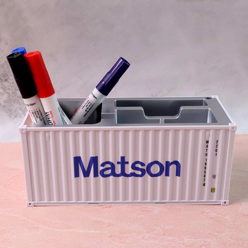 Pretty Buyers Container-Style Desk Organizer – Multi-Compartment Storage Box