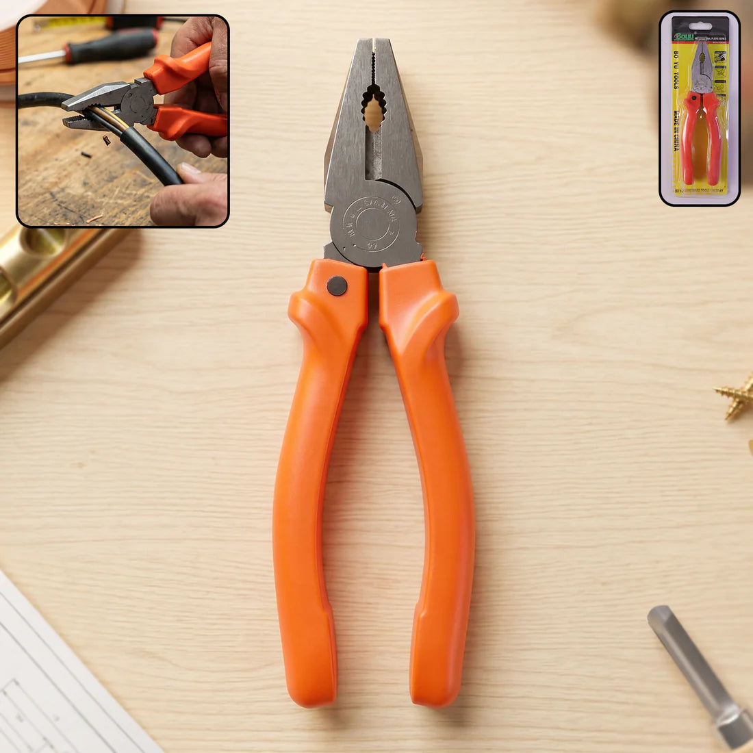 Pretty Buyers Combination Pliers – Heavy Duty Wire Cutting & Gripping Tool