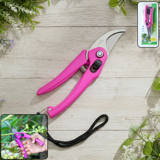 Pretty Buyers Garden Scissors – Soft Grip Stainless Steel Pruner | Grow Garden Tools