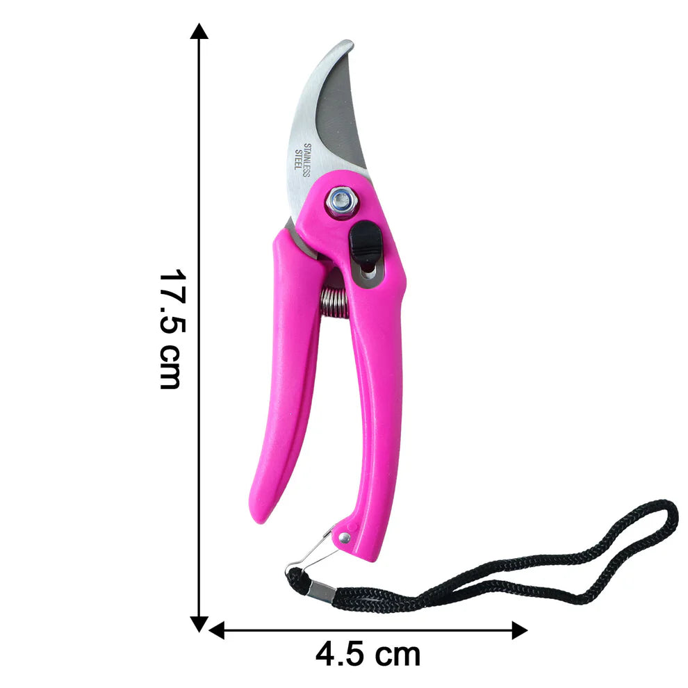 Pretty Buyers Garden Scissors – Soft Grip Stainless Steel Pruner | Grow Garden Tools
