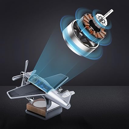Solar Airplane Car Diffuser