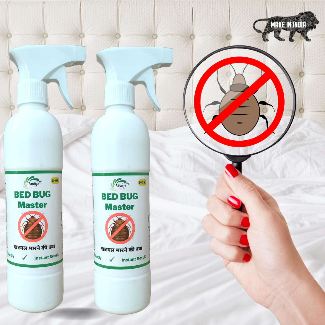 BedBug Killer Spray | Khatmal Maar Spray Eco Friendly | No Chemical | No Smell | खटमल मारने का स्प्रे