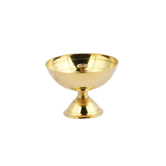 High Quality Akhand Brass Diya for Daily Puja & Other Religious Rituals Brass Table Diya