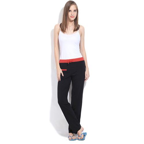 Women's Standard Cotton Solid Track Pant