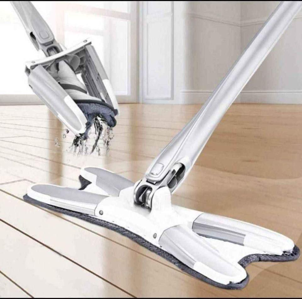 360 Degree Dry Wet Floor Mop Home Kitchen
