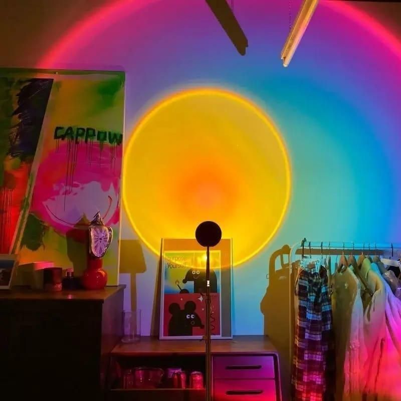 Sunset Projection Lamp Rainbow Night Light