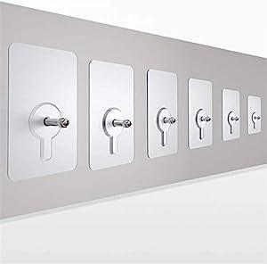 Nail Hook Strong Adhesive Hook Holder for Kitchen Bathroom Water and Oil Proof Hook 10  (Pack of 10)