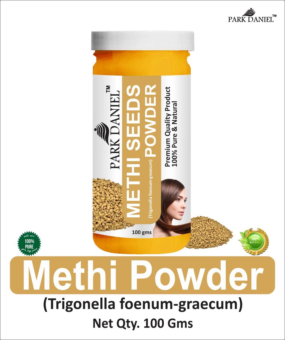 Park Daniel Methi Powder & Manjistha Leaf Powder Combo pack of 2 Jars of 100 gms(200 gms)