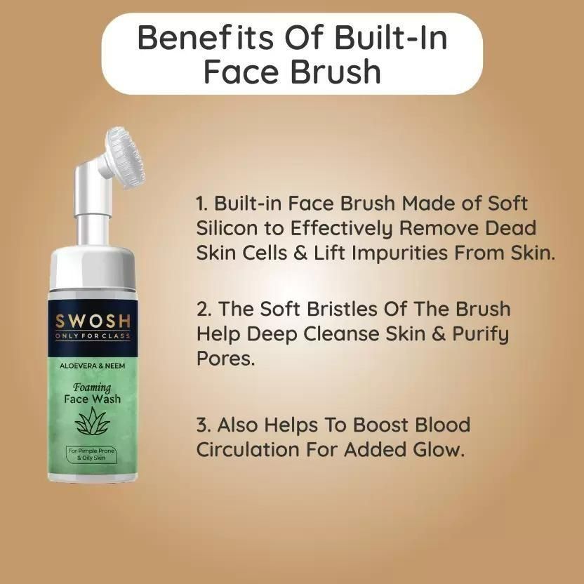 SWOSH Face Wash And Serum Combo