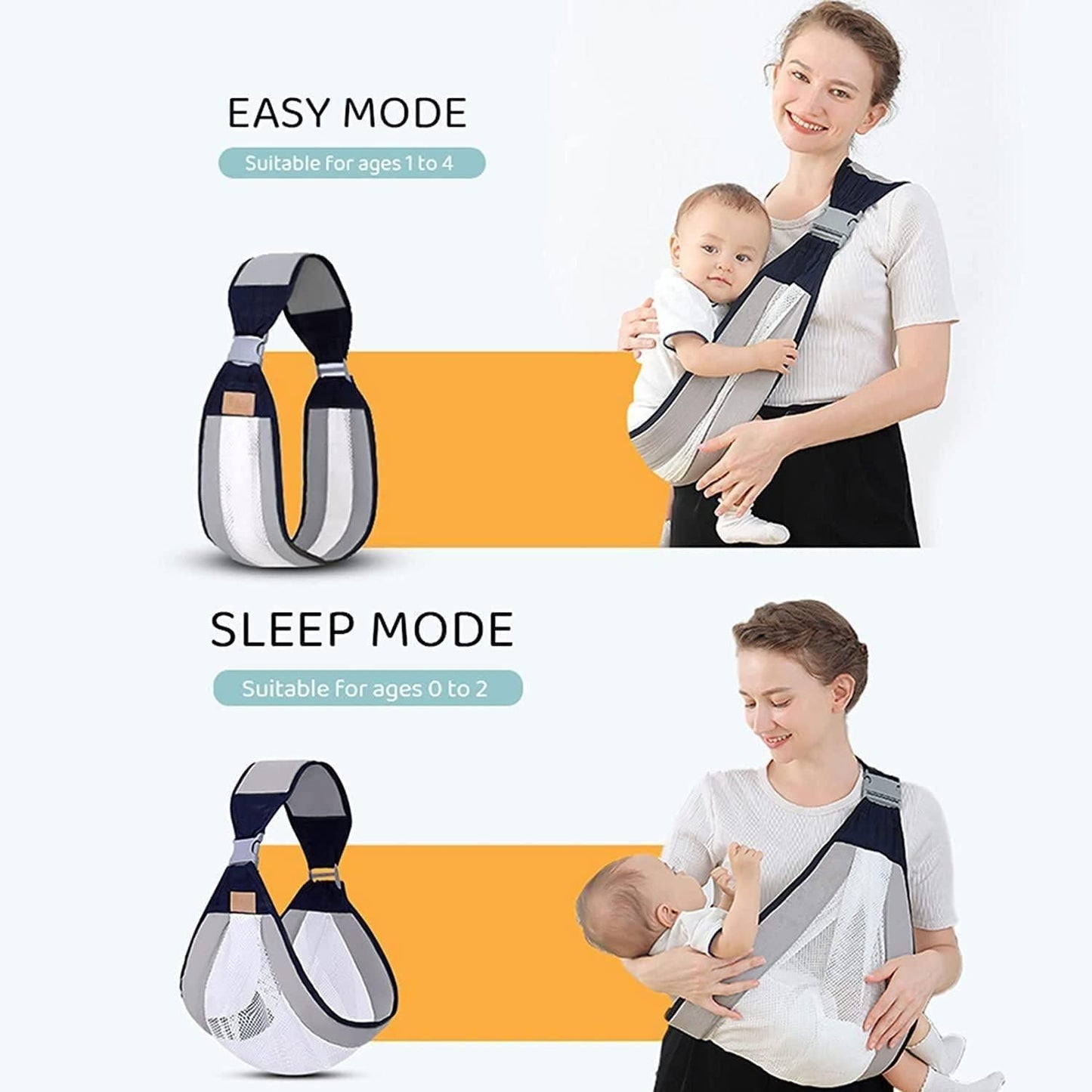 Baby Carrier Newborn to Toddler | Lightweight Breathable
