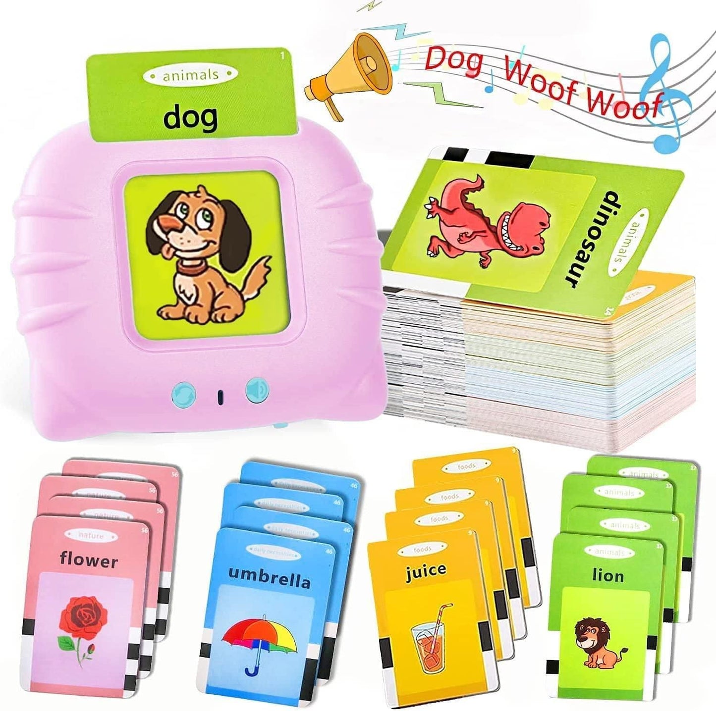 iPretty Talking Flash Cards for Kids - Early Educational Learning Toy