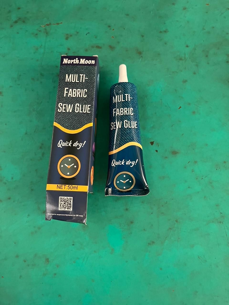 Fabric Sewing Glue Ultra-stick Sew Glue Multi Fabric Liquid Glue for Jeans Clothing Leather Fast Tack Dry Sew Glue