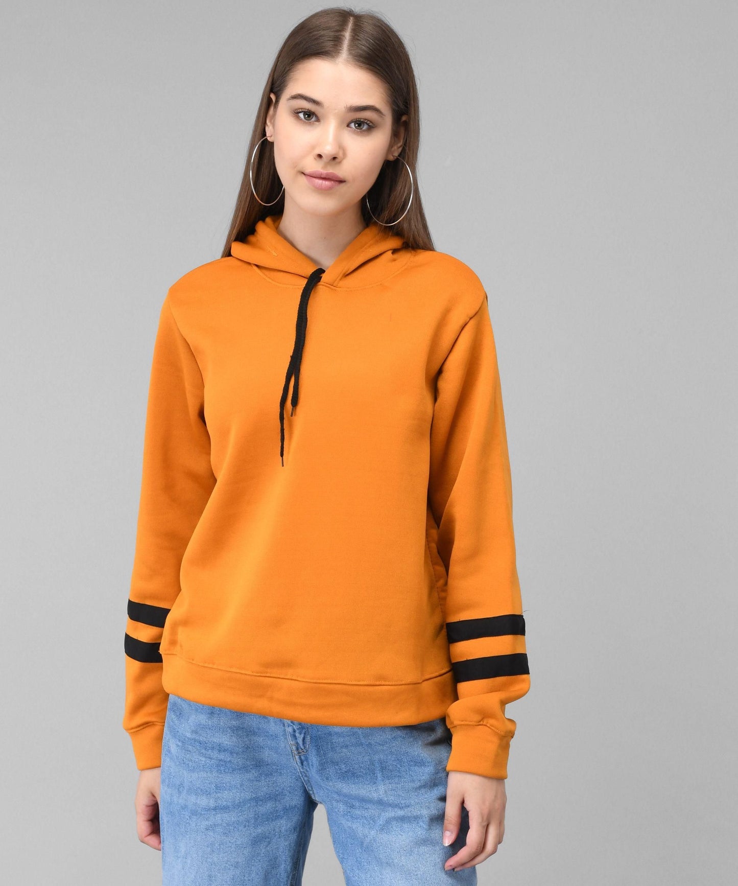 Women's Wool Stripe Sweatshirt