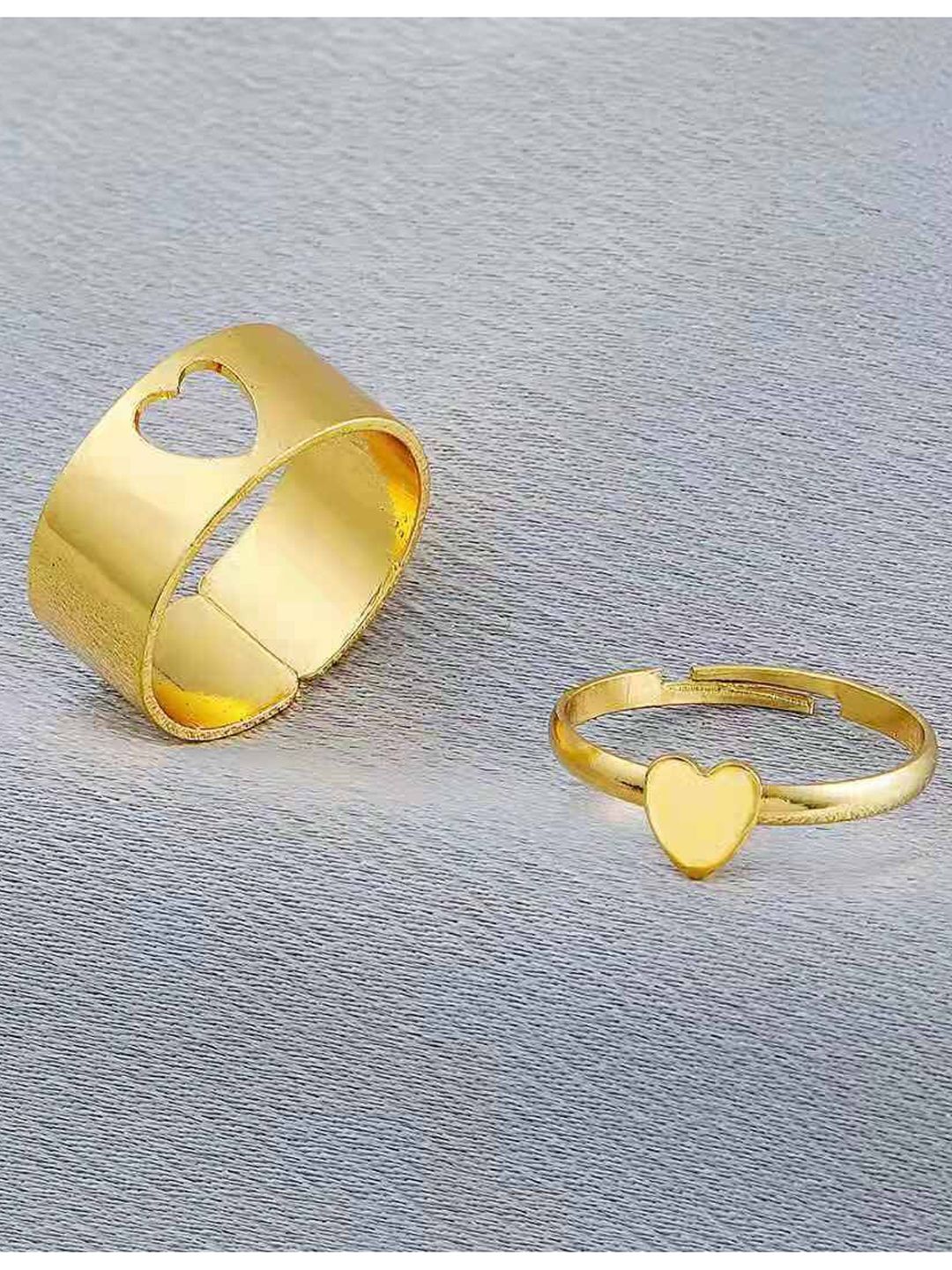 Stunning Gold Plated Rings (Combo)