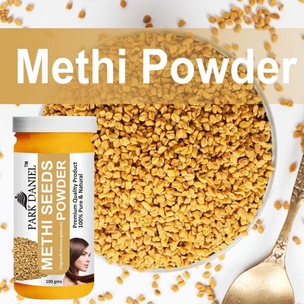 Park Daniel Methi Powder & Manjistha Leaf Powder Combo pack of 2 Jars of 100 gms(200 gms)