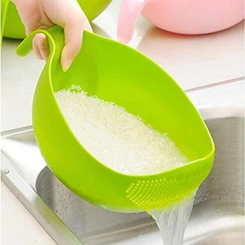 iPretty Rice Bowl Drain Basket with Handle