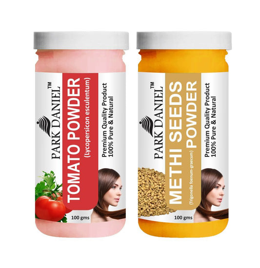 Park Daniel Tomato Powder & Methi Powder Combo pack of 2 Jars of 100 gms(200 gms)