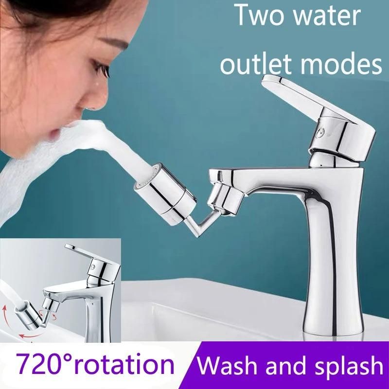 Flexible Rotatable Splash Filter Faucet Bathroom Tap Extender