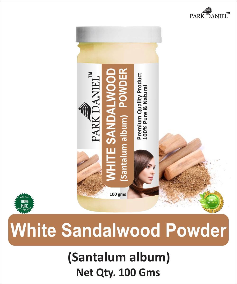 Park Daniel White Sandalwood Powder & Mulethi Powder Combo pack of 2 Jars of 100 gms(200 gms)