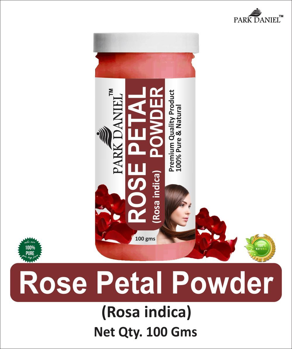 Park Daniel Rose Petal Powder & Kalonji(Black Cumin) Powder Combo pack of 2 Jars of 100 gms(200 gms)