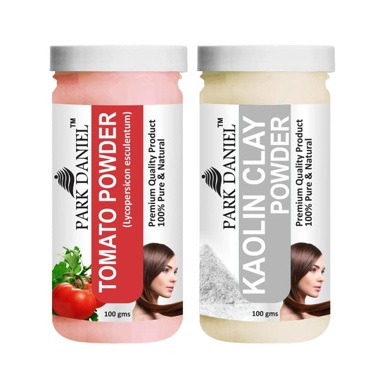 Park Daniel Tomato Powder & Kaolin Clay Powder Combo pack of 2 Jars of 100 gms(200 gms)