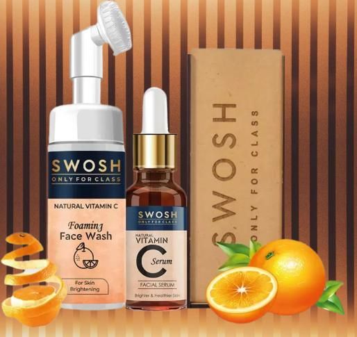 SWOSH Face Wash And Serum Combo Women