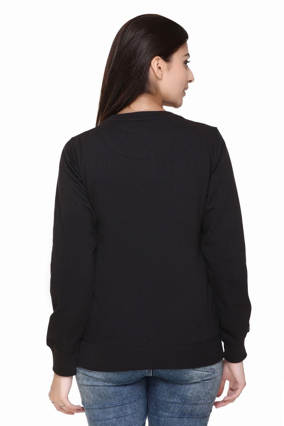 Women's Cotton Fleece Printed Sweatshirts
