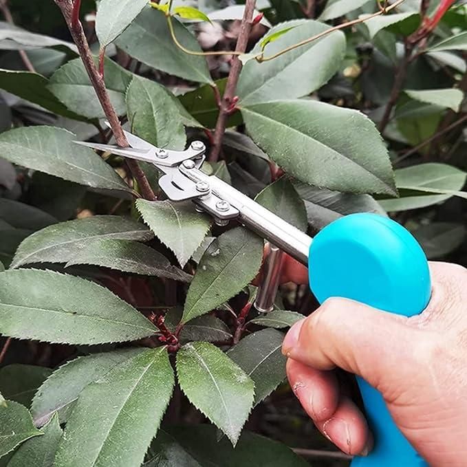 Portable Pointed Gardening Scissor Picking Fruit Cut With Safety Lock