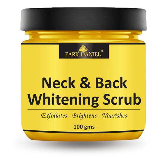 Park Daniel Neck and Back Whitening Scrub | Body & Facial Cleaning Scrub Skin Polishing 100 Grams