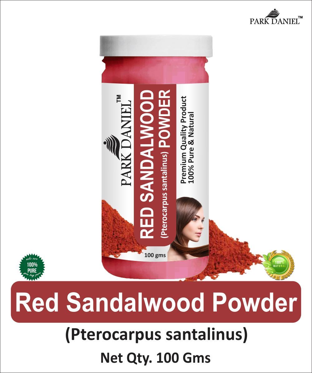 Park Daniel Red Sandalwood Powder & Ginger Powder Combo pack of 2 Jars of 100 gms(200 gms)