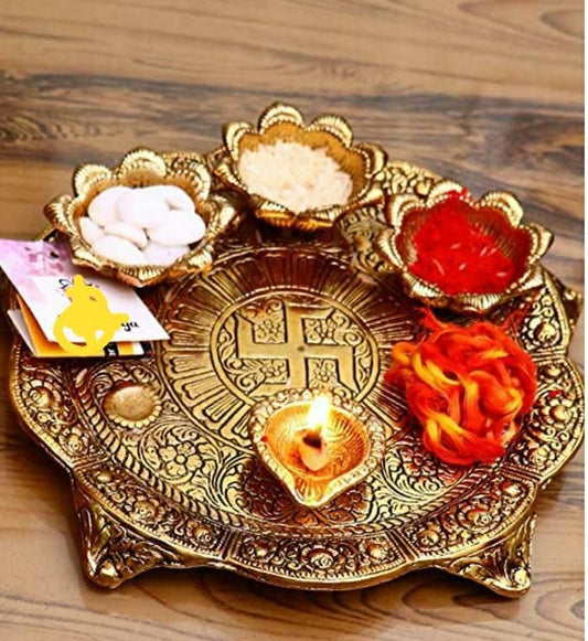 Decorative Pooja Thali
