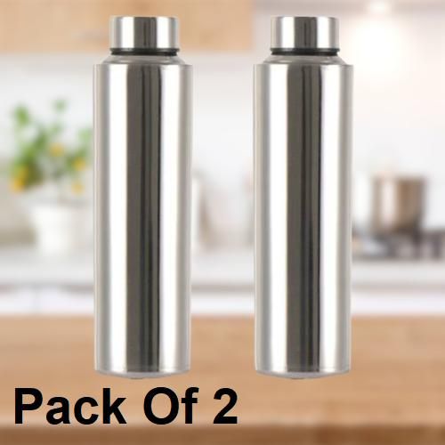 iPretty  Bottles-Stainless Steel Water Bottles 950 ML  Combo (Pack of 2)