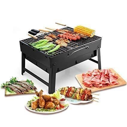 BBQ- Folding Barbeque Charcoal Grill Oven