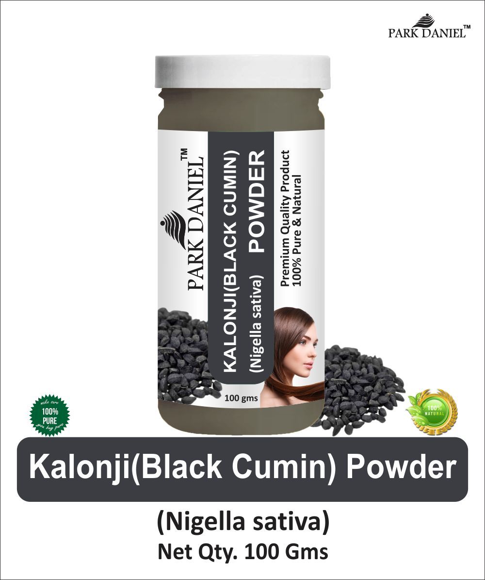 Park Daniel Rose Petal Powder & Kalonji(Black Cumin) Powder Combo pack of 2 Jars of 100 gms(200 gms)