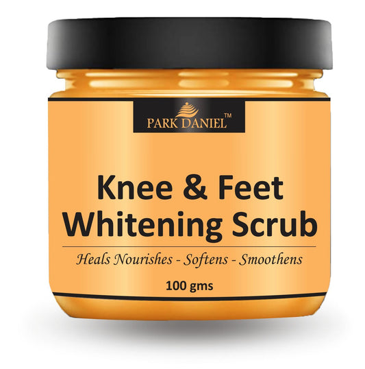 Park Daniel Knee and Feet Whitening Scrub | Body & Facial Cleaning Scrub Skin Polishing 100 Grams
