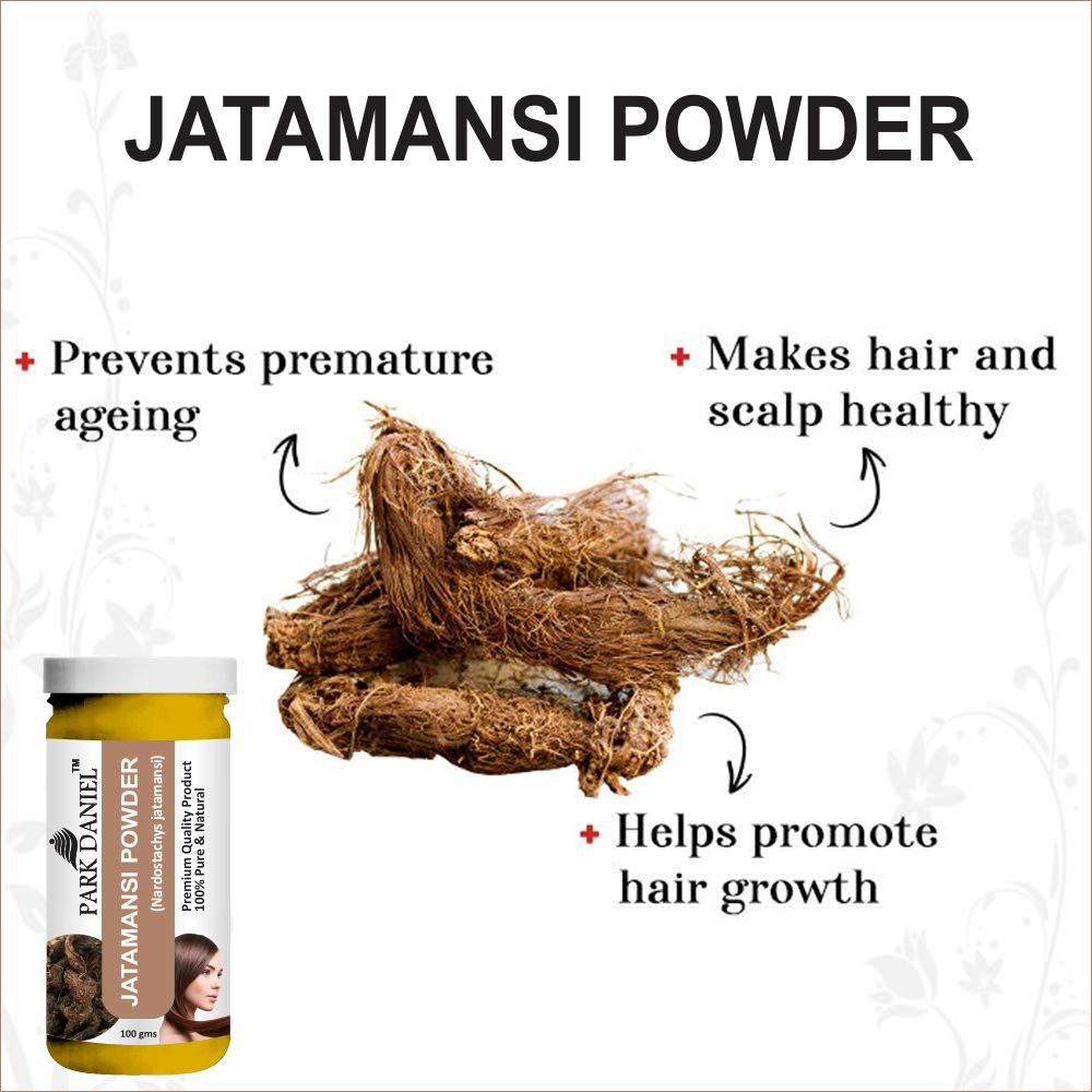 Park Daniel Jatamansi Powder & Ginger Powder Combo pack of 2 Jars of 100 gms(200 gms)