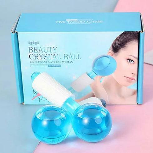 Facial Massage Ice Ball Face Massager Ball Ice Face Roller Crystal Eyes Massager