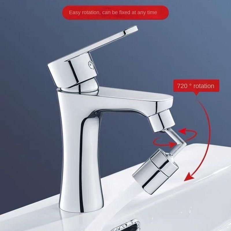 Flexible Rotatable Splash Filter Faucet Bathroom Tap Extender