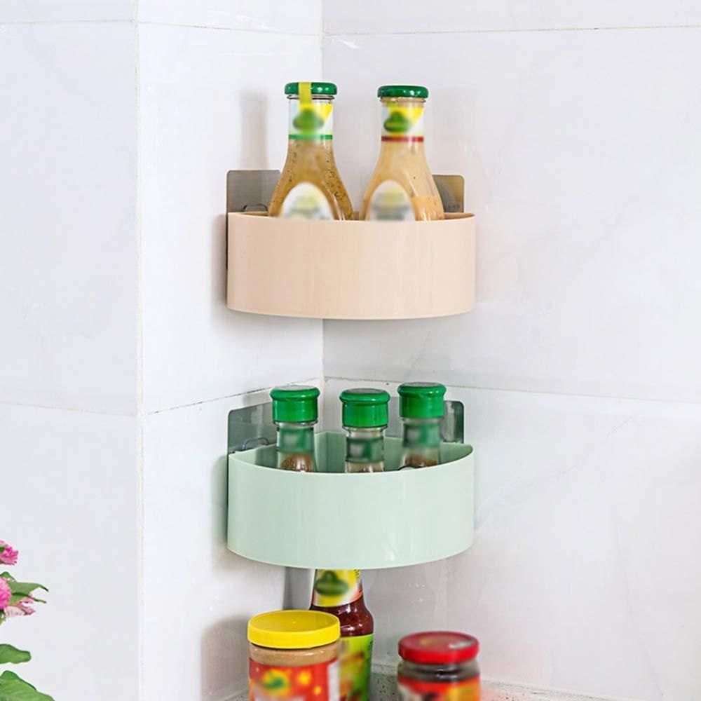 Plastic Triangle Wall Mount Storage Basket  (Number of Shelves - 5) Combo Pack