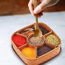 iPretty Masala Rangoli Dabba of 7 section