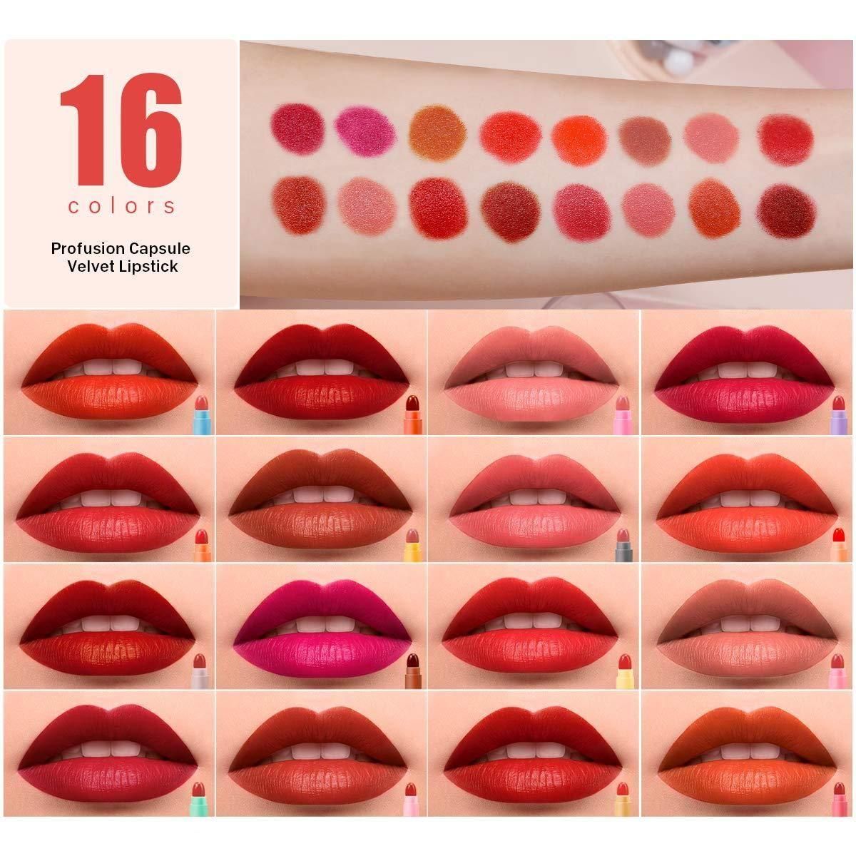 PrettyBUYERS Mini Lipstick Set 16 piece
