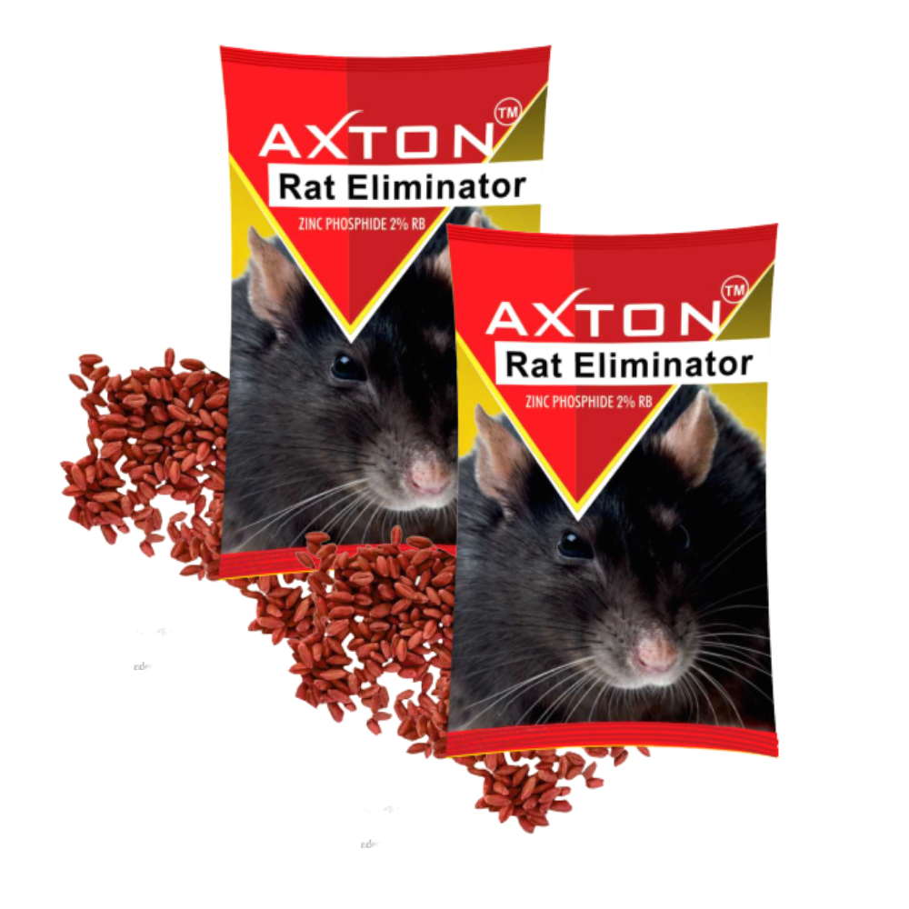Rat Killer Granules | Rat Eliminator Zinc Phosphide 2% RB | Fast Acting | Reay to Use Bait 50Gx3